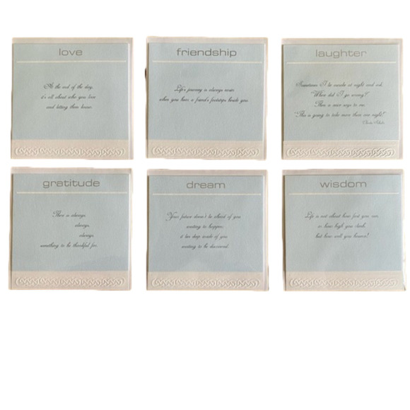 Set of 6 Celtic “Thoughts from the Heart” cards.                   NWOT - Picture 1 of 9